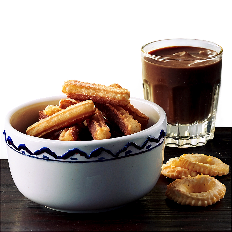 Churros And Toffee Dip Png 06212024 PNG image