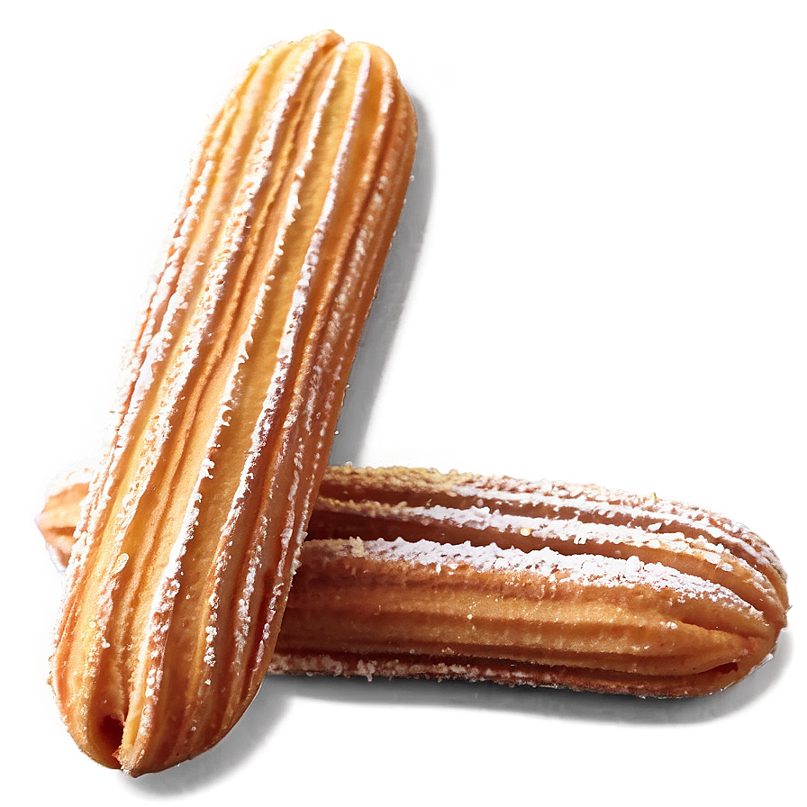 Churros With Powdered Sugar Png Twv81 PNG image