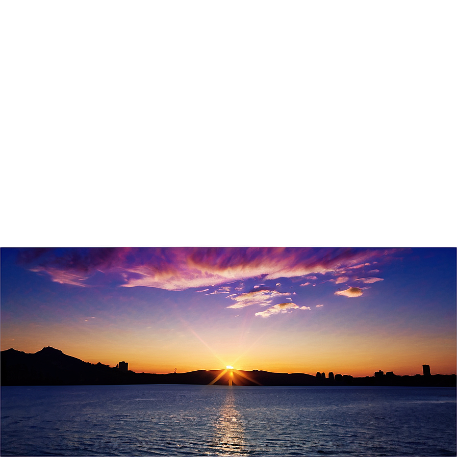 Cielo Dusk Skyline Png 06252024 PNG image