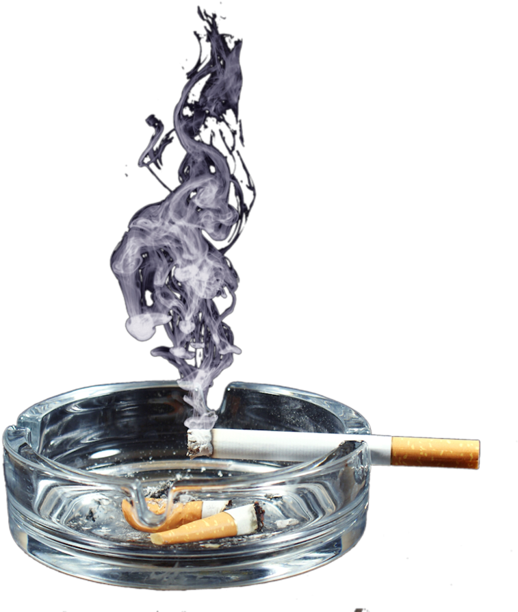 Cigarette Smoke Ashtray PNG image