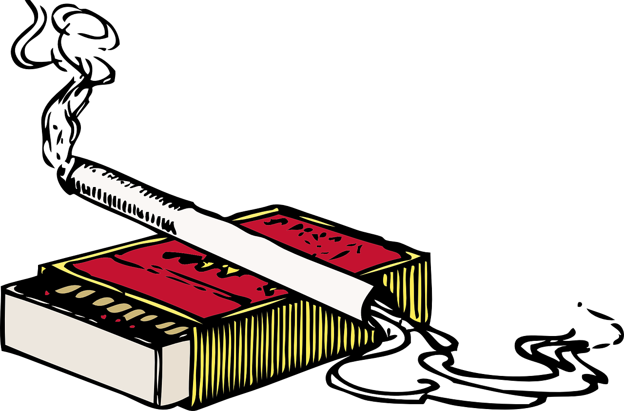 Cigaretteand Pack Illustration PNG image