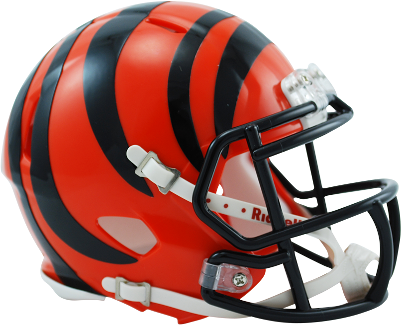 Cincinnati Football Helmet Design PNG image