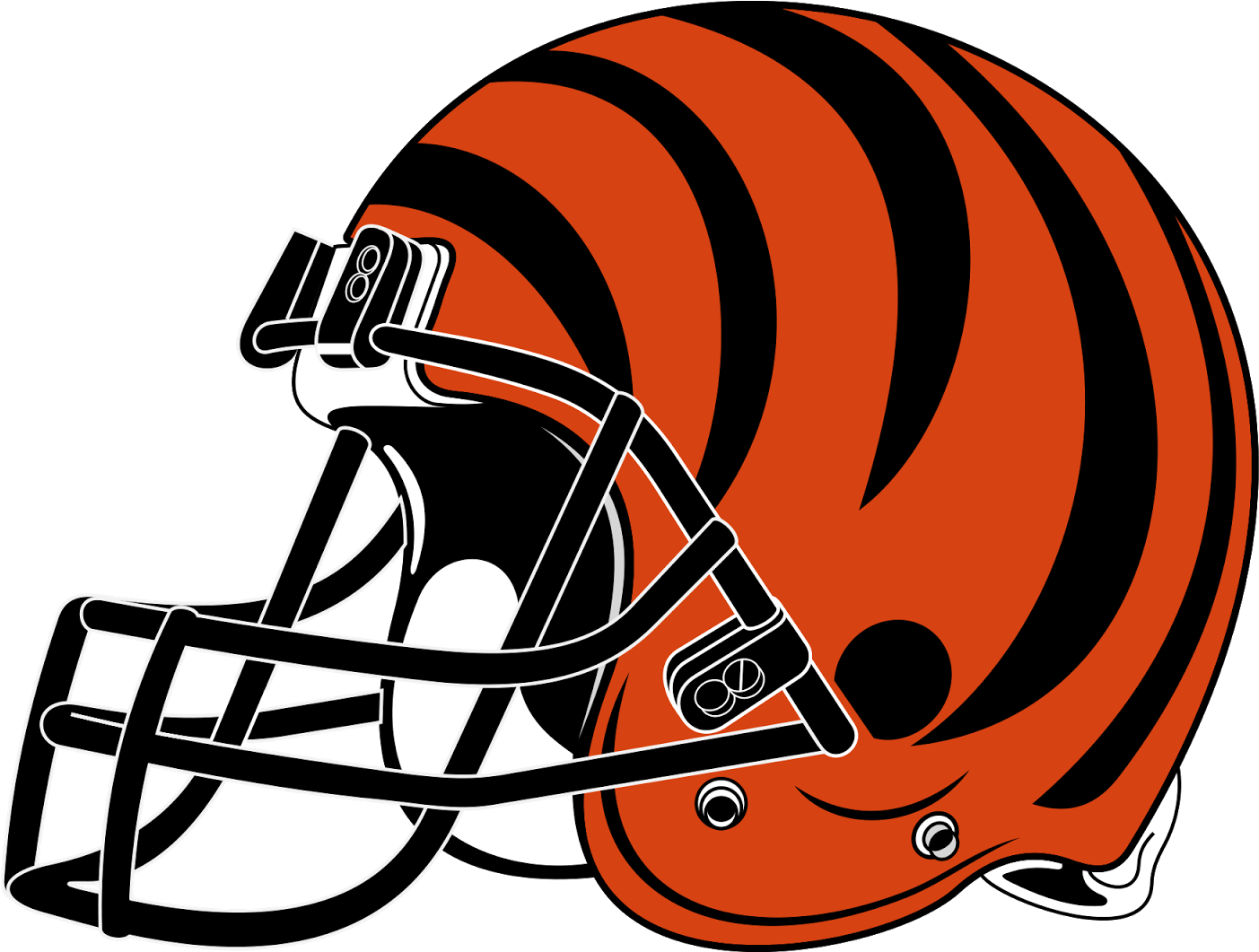 Cincinnati Football Helmet Graphic PNG image