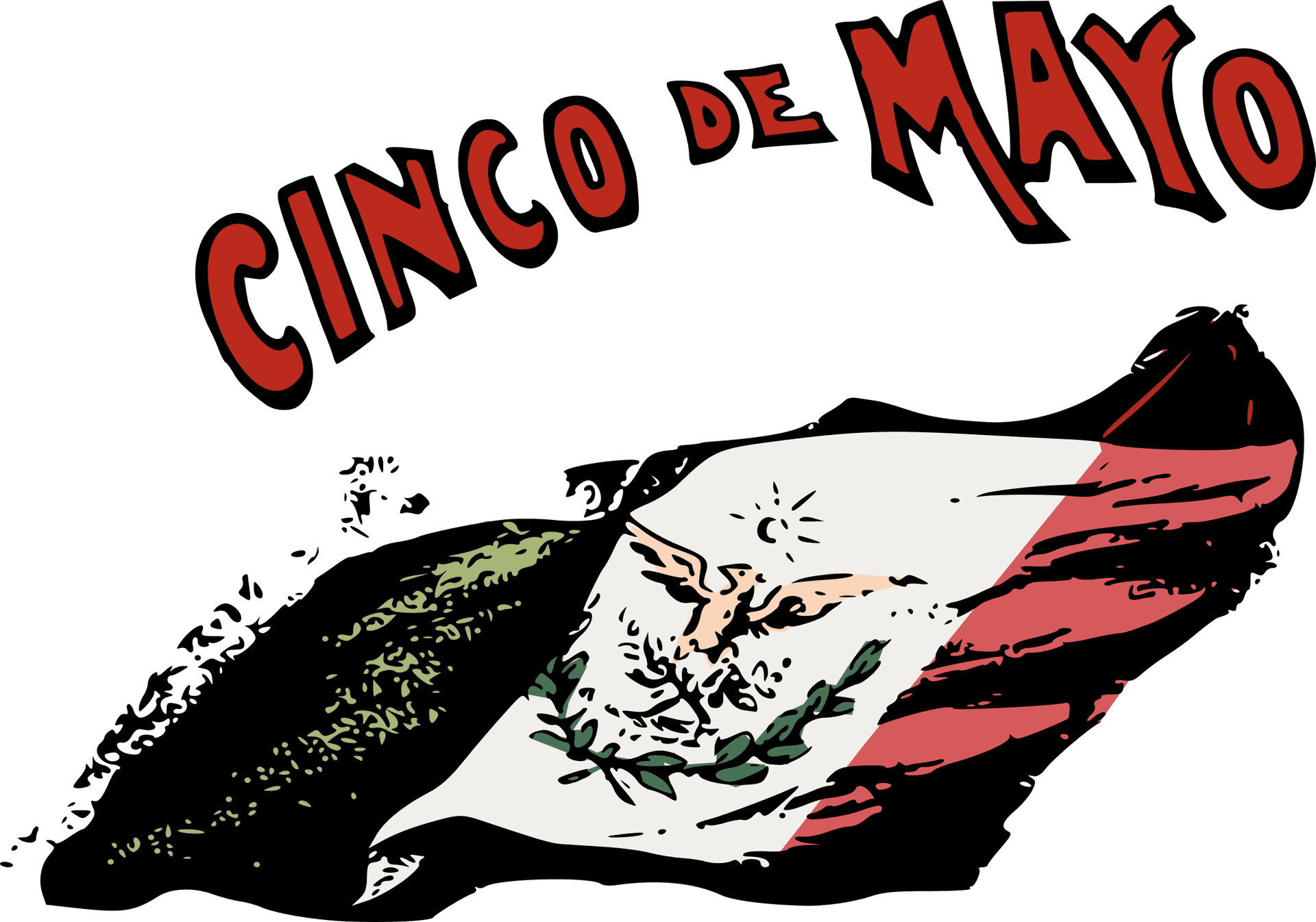 Cincode Mayo Celebration Illustration PNG image