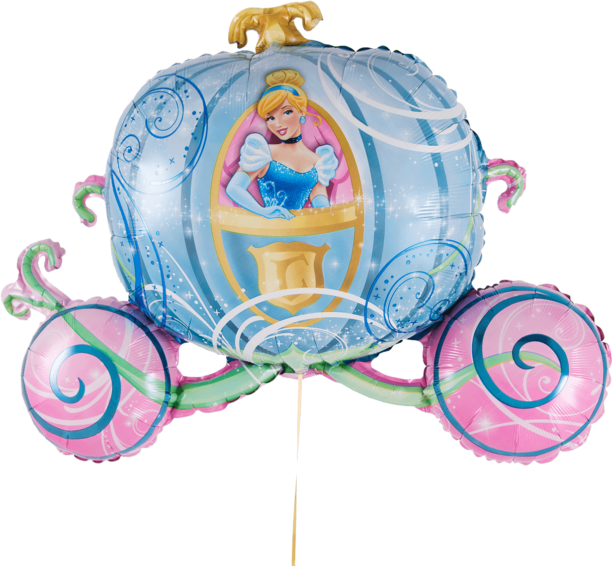 Cinderella Carriage Balloon PNG image