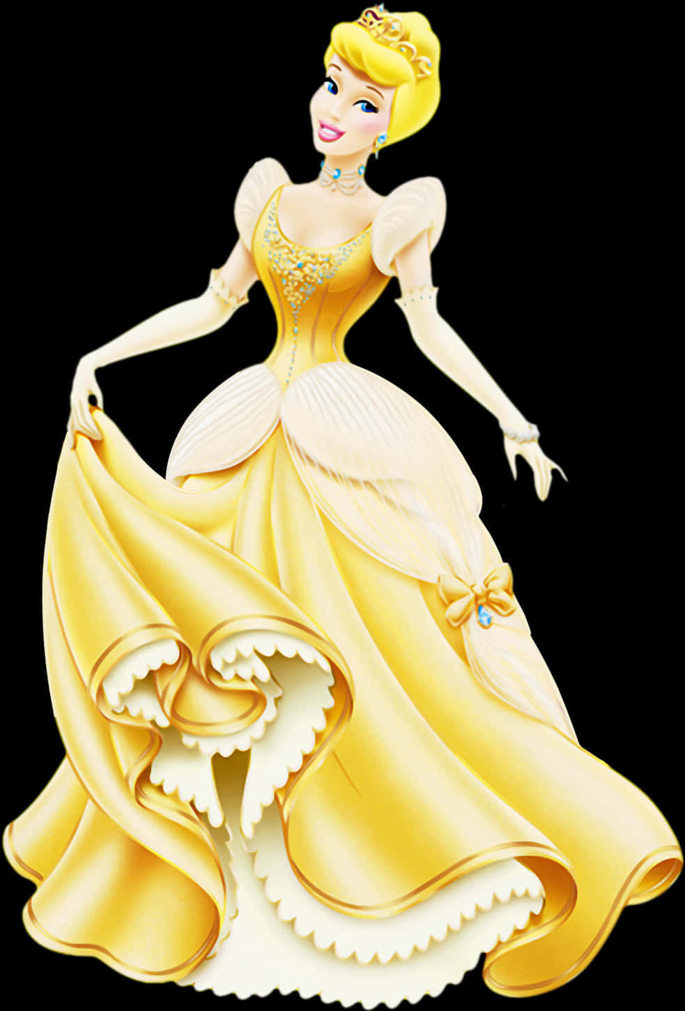 Cinderella Classic Animated Princess PNG image