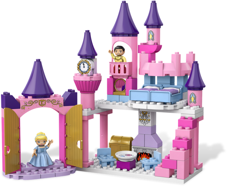 Cinderella Lego Castle Playset PNG image