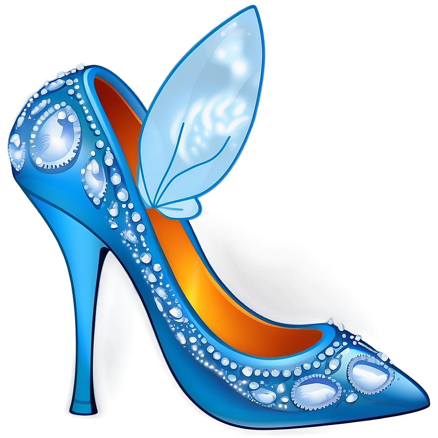 Cinderella Shoe Design Png 06292024 PNG image