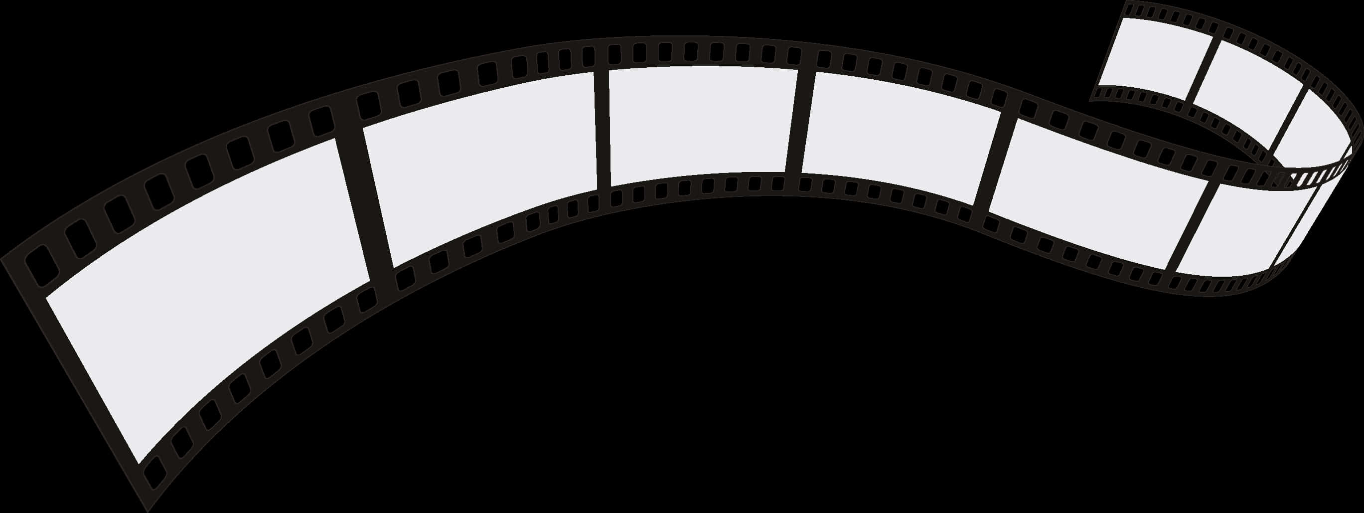 Cinema Filmstrip Graphic PNG image