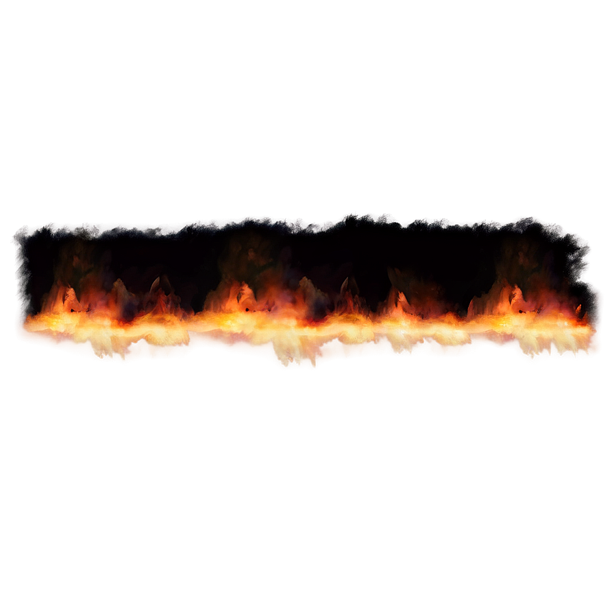 Cinematic Fire Overlay Png 06272024 PNG image