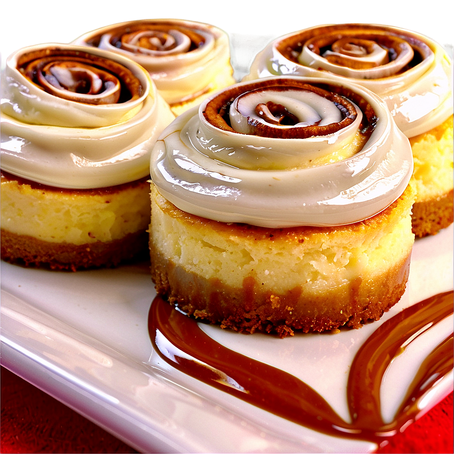 Cinnamon Roll Cheesecake Magic Png Sck54 PNG image