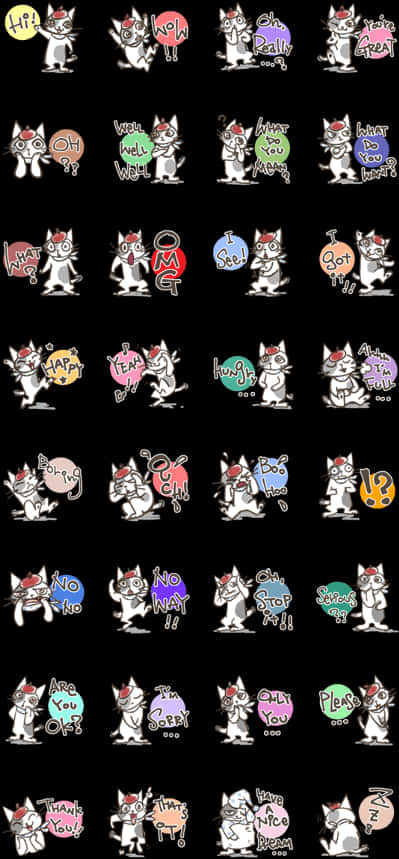 Cinnamoroll Expressions Collection PNG image