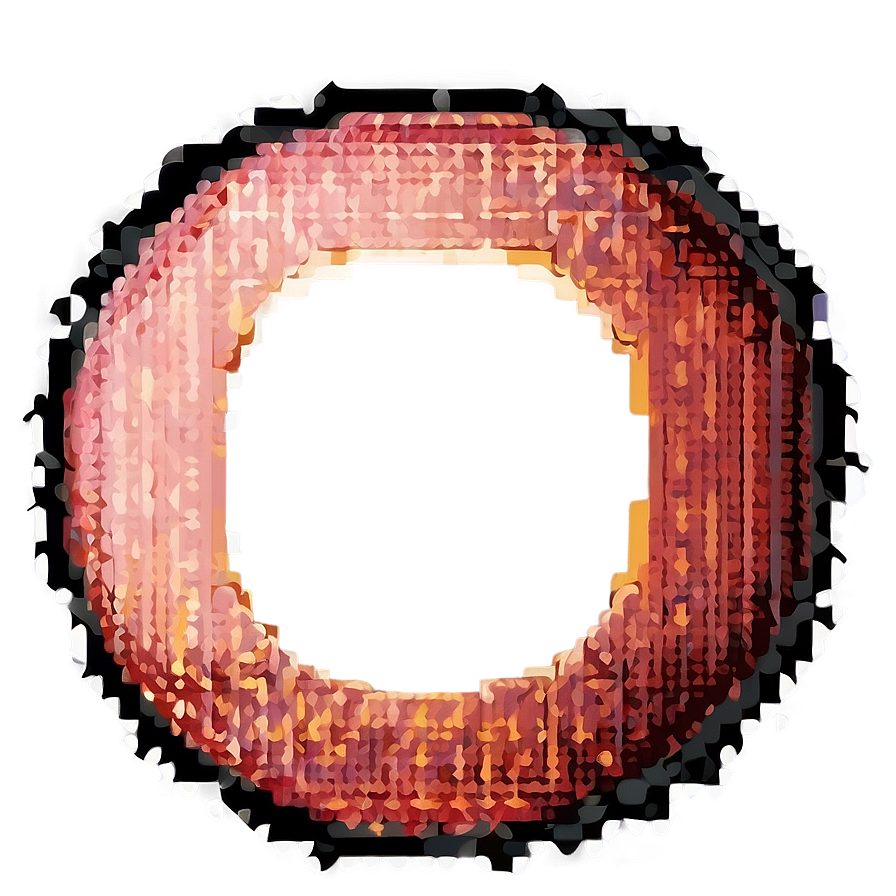 Circle In Pixel Art Png 64 PNG image