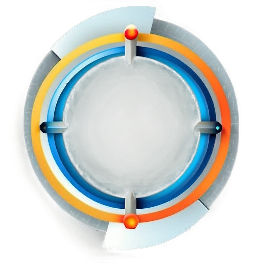 Circle Infographic Element Png 04302024 PNG image