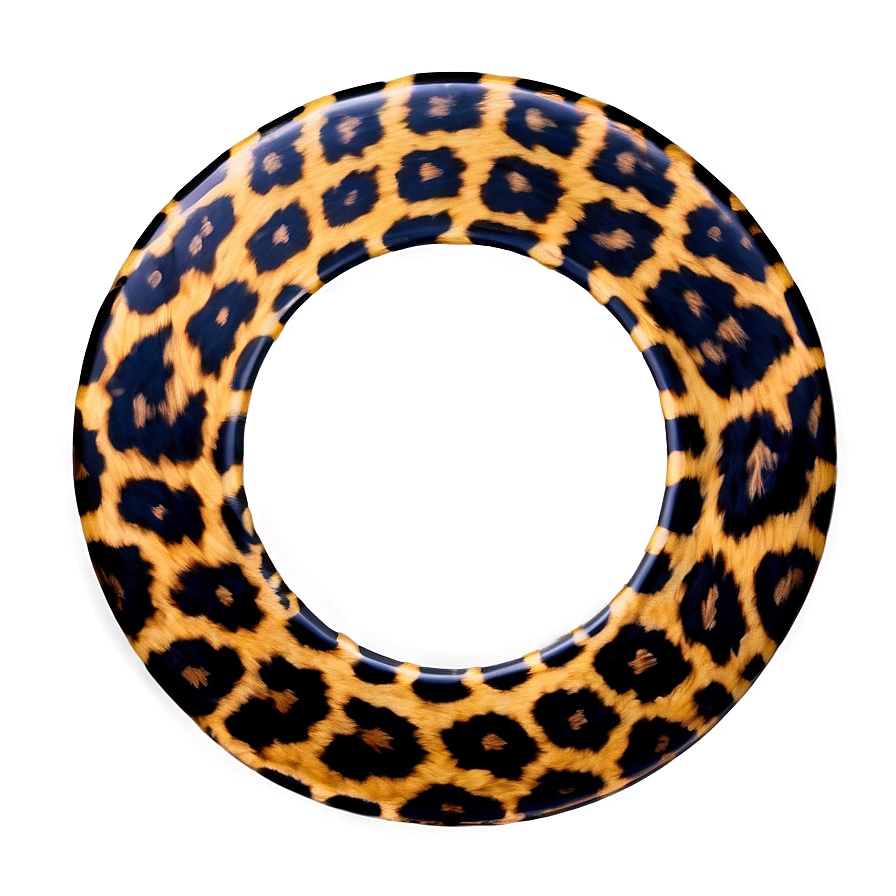 Circle With Animal Print Png 10 PNG image