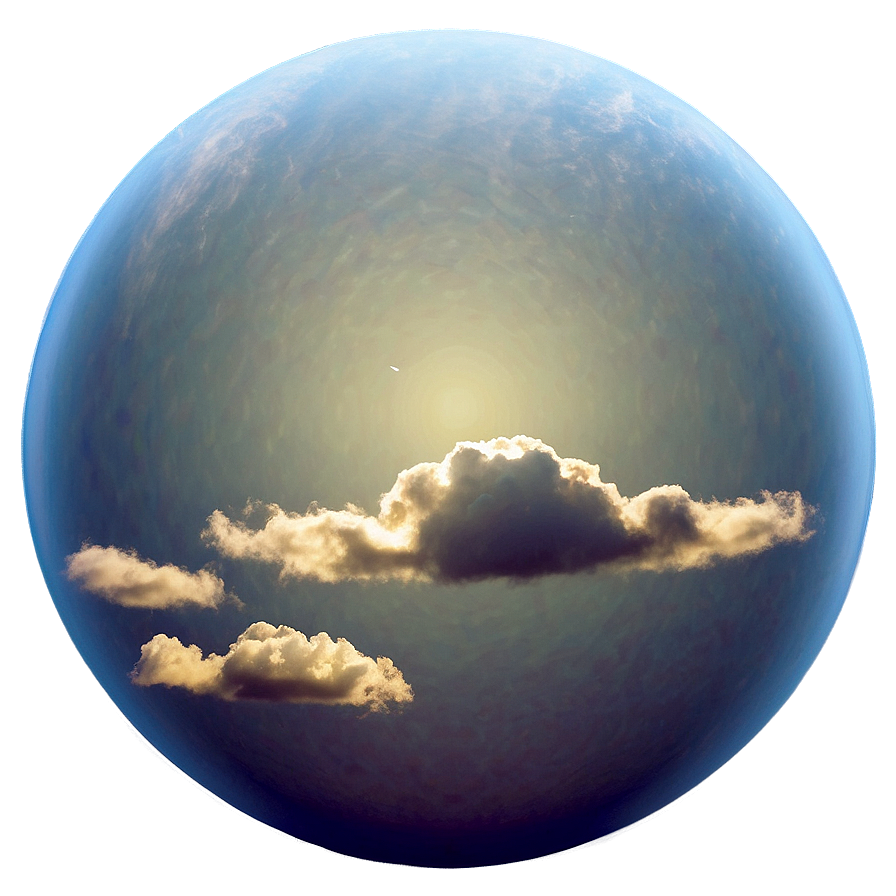 Circle With Clouds Png 91 PNG image