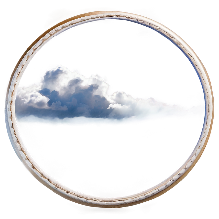 Circle With Clouds Png Dvw PNG image
