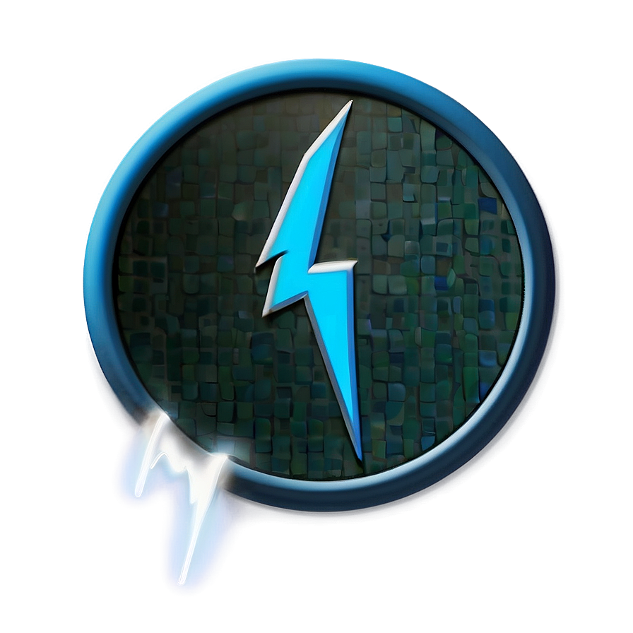 Circle With Lightning Bolt Png Mia PNG image