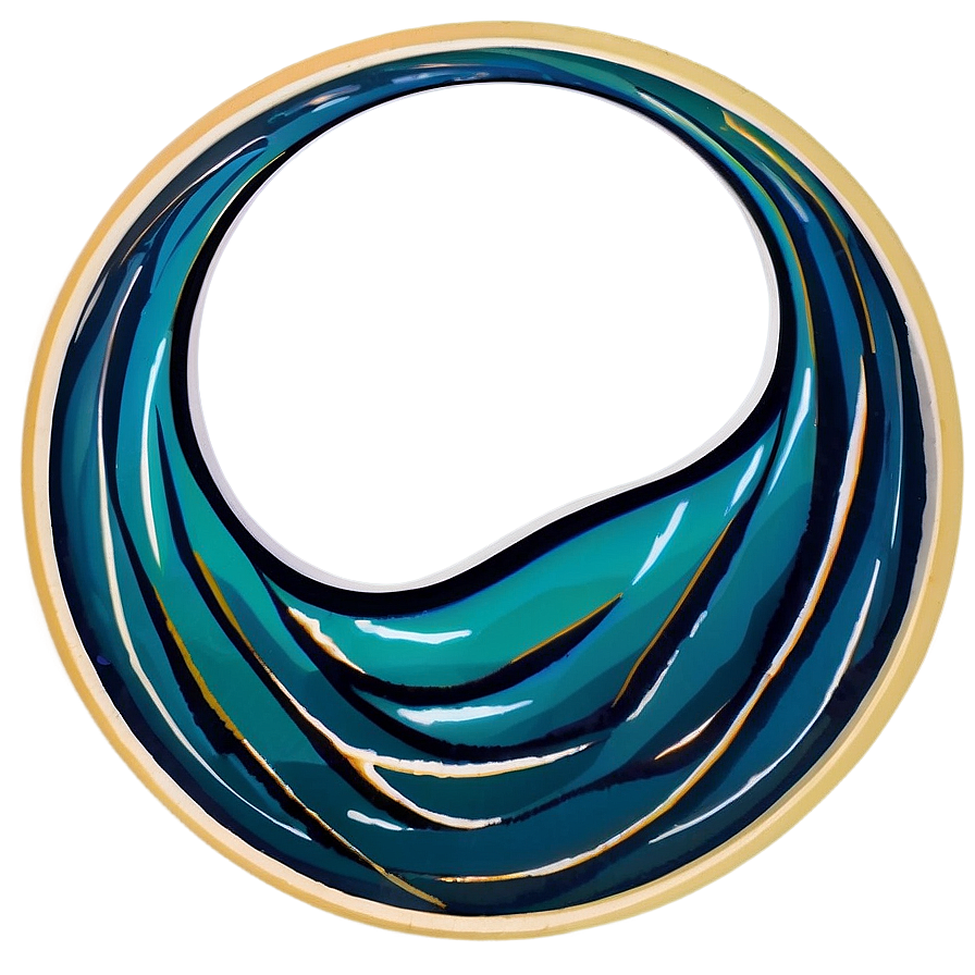 Circle With Waves Png Scv84 PNG image