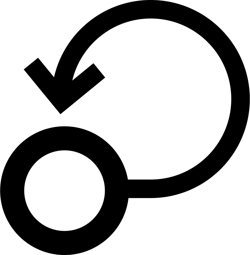 Circular Arrow Loop Icon PNG image