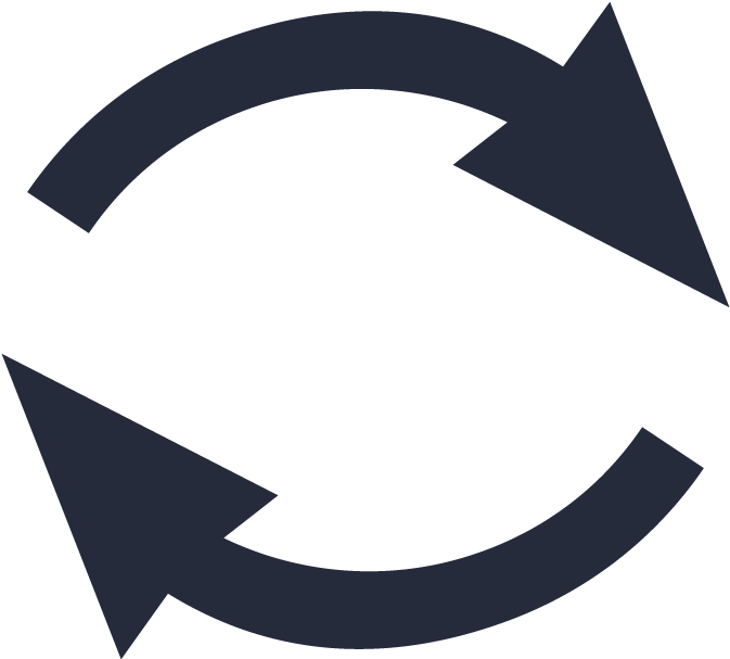 Circular Arrows Icon PNG image