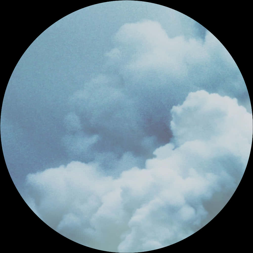 Circular Cloudscape Photography PNG image