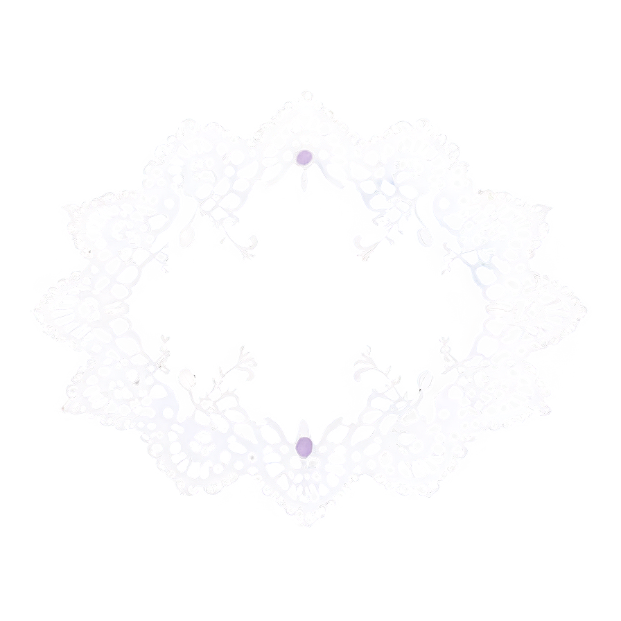 Circular Doily Design Png Ink3 PNG image