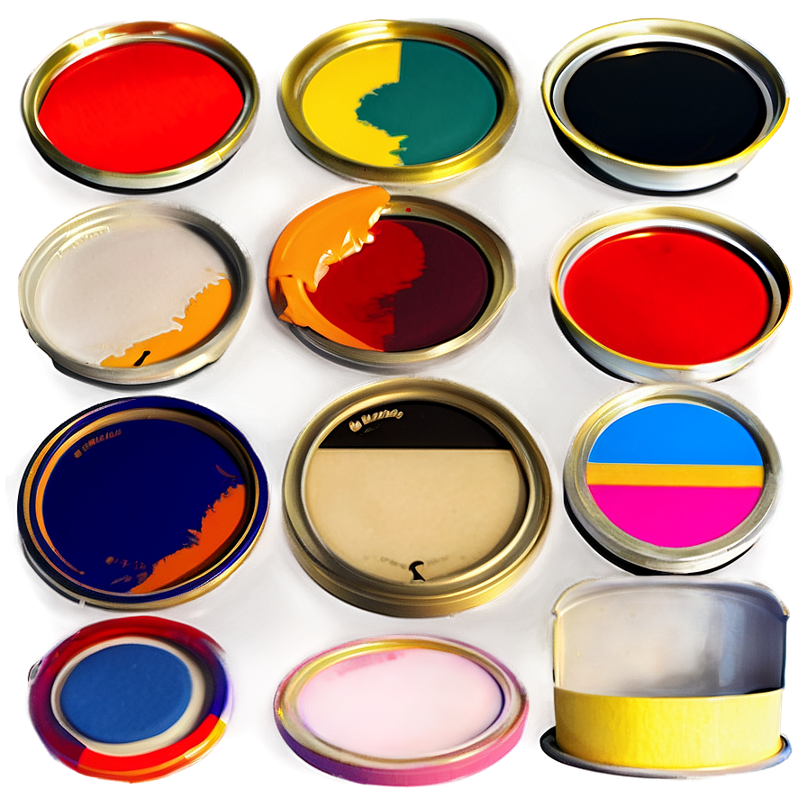 Circular Paint Palette Png Cqo51 PNG image