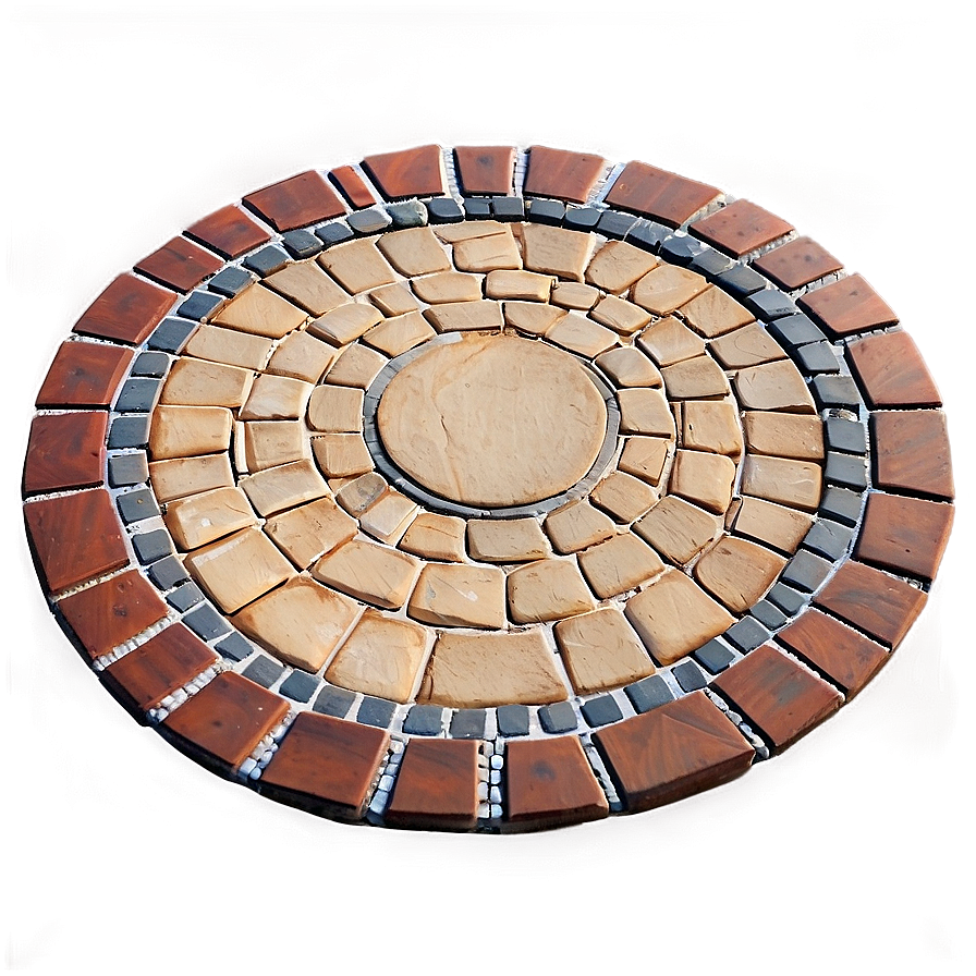 Circular Paving Design Png Tpx PNG image