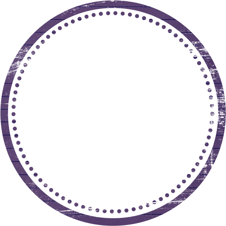 Circular Purple Frame Design PNG image