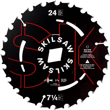 Circular Saw Blade24 Teeth PNG image