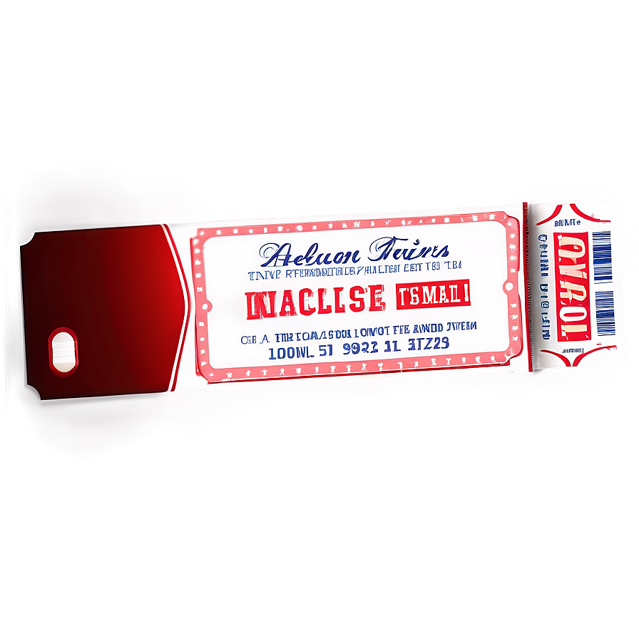 Circus Performance Ticket Png Qvf PNG image