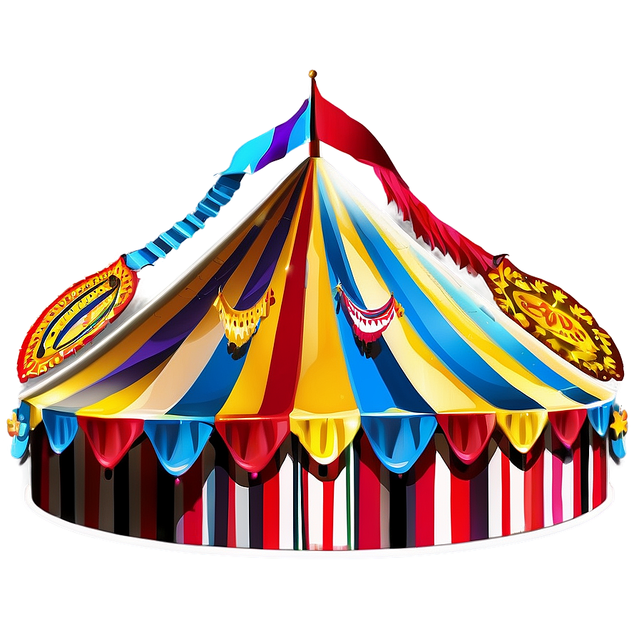 Circus Tent At Sunrise Png 06132024 PNG image