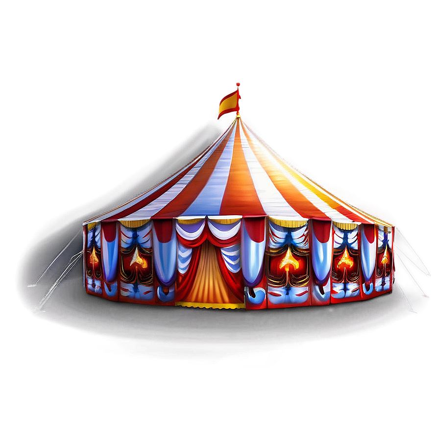 Circus Tent At Sunrise Png 06132024 PNG image