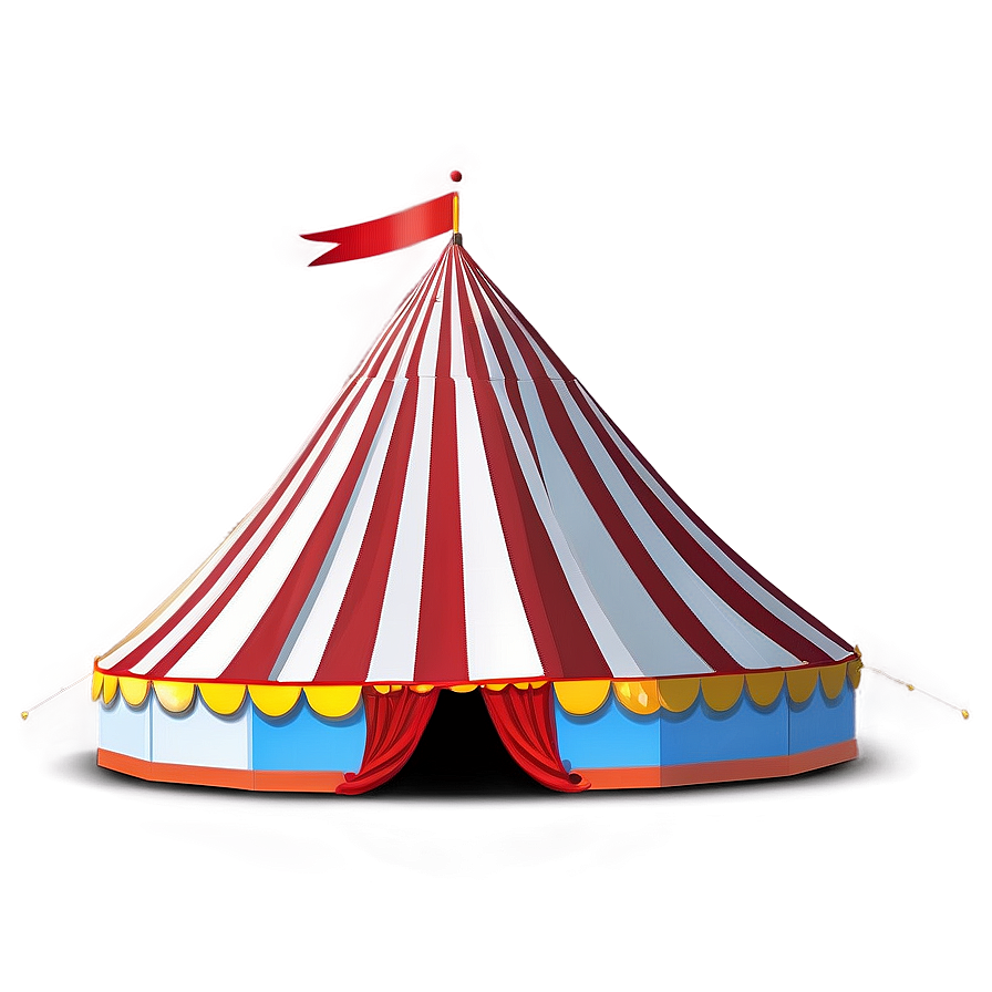 Circus Tent At Sunrise Png Osa PNG image