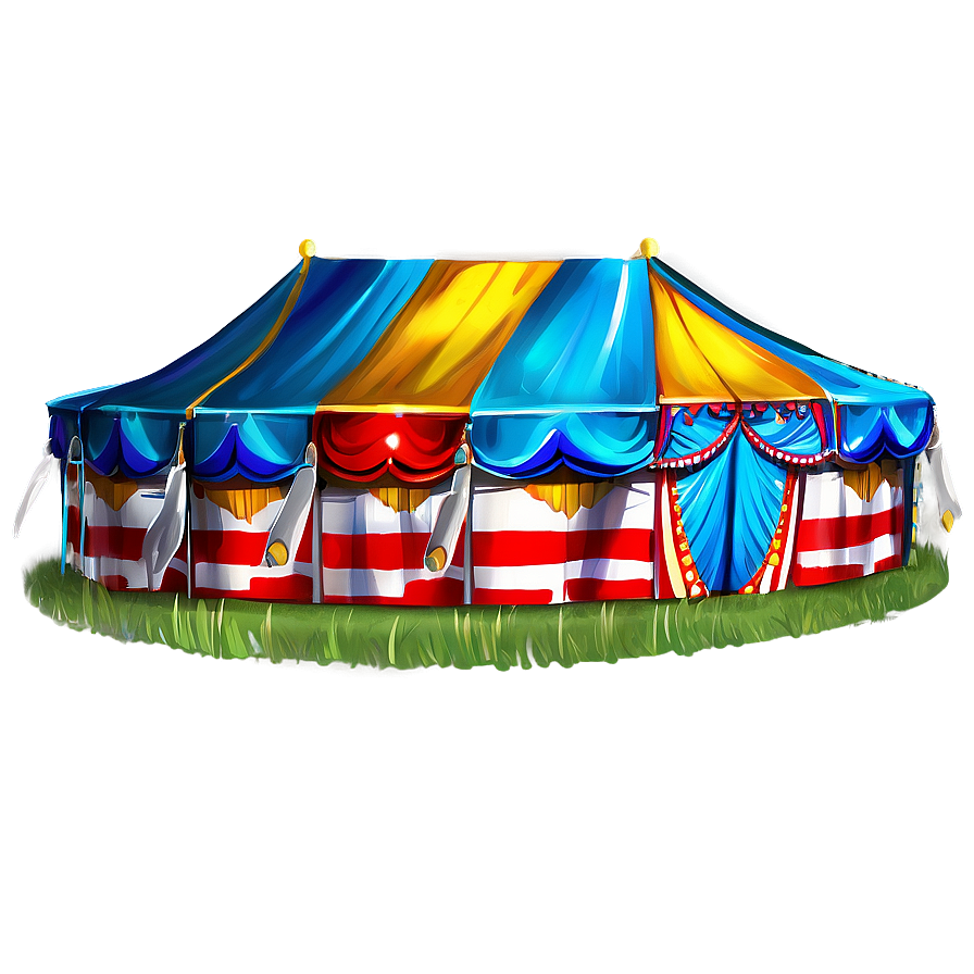 Circus Tent In Field Png 20 PNG image