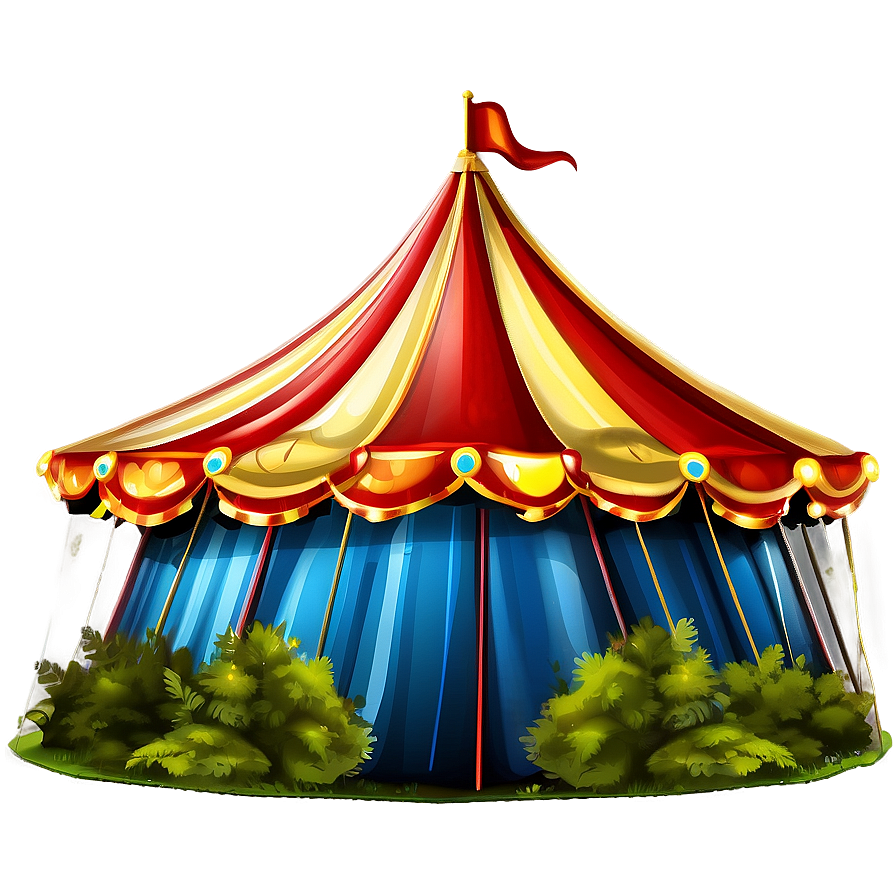 Circus Tent In Forest Png Oyb PNG image