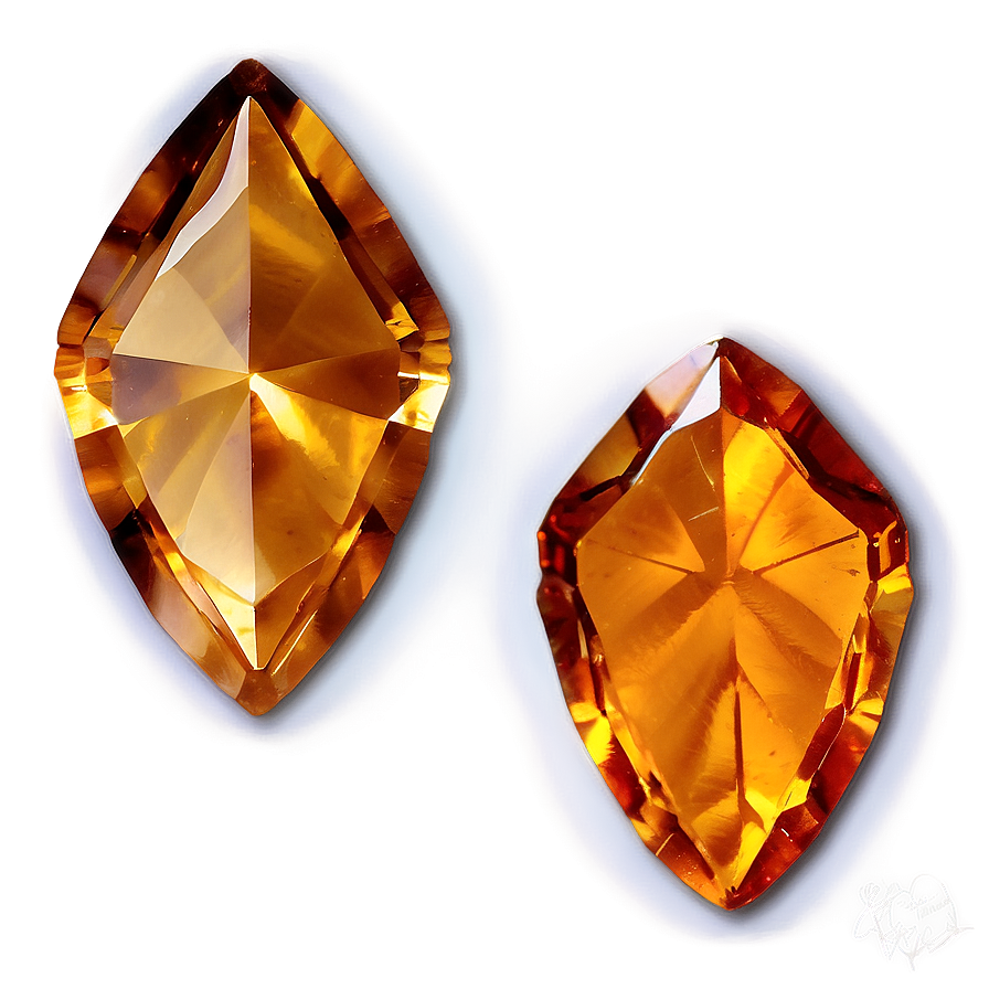 Citrine Arrowhead Png 32 PNG image