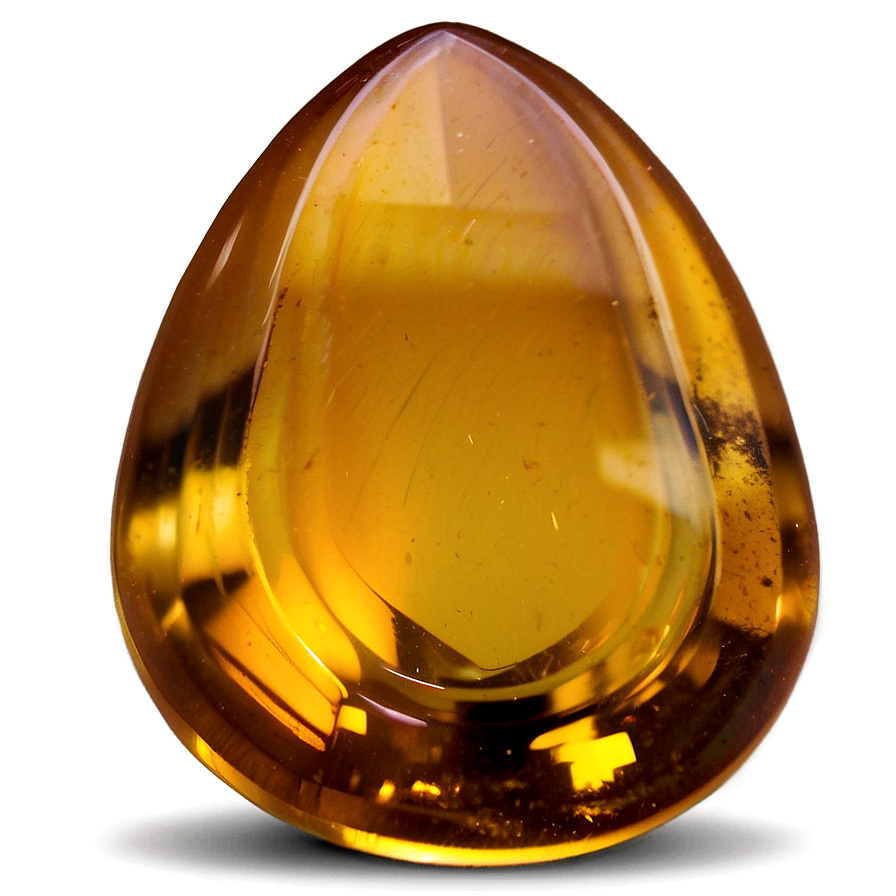 Citrine Cabochon Png 06282024 PNG image