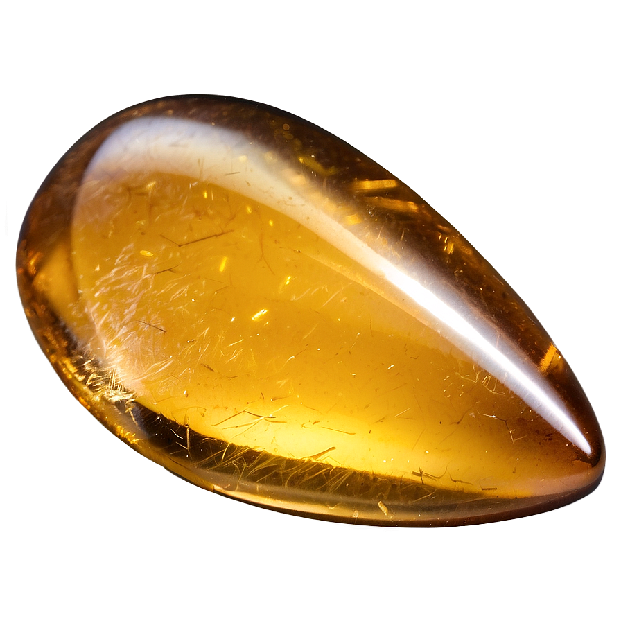 Citrine Cabochon Png 06282024 PNG image