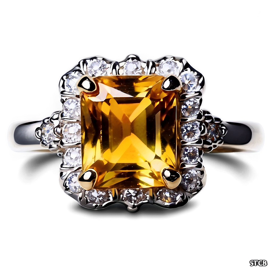 Citrine Ring Stone Png Tvp PNG image