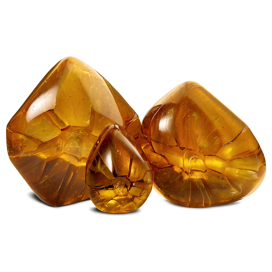 Citrine Tumbled Stone Png 06282024 PNG image