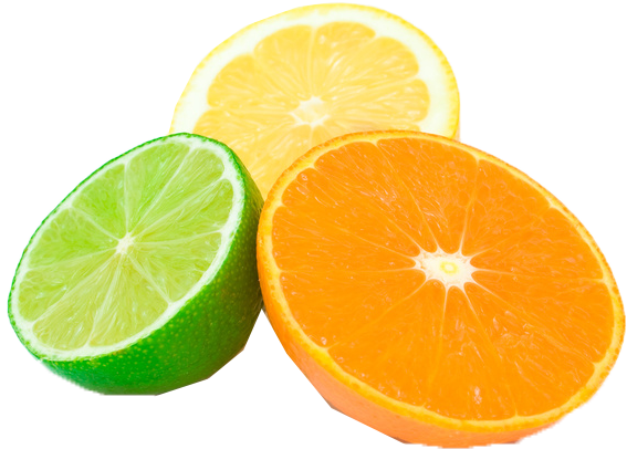 Citrus Fruit Slices Transparent Background PNG image