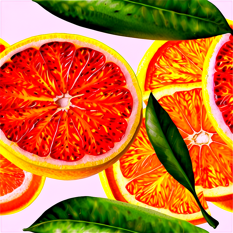 Citrus Orange Slice Png Dqm PNG image