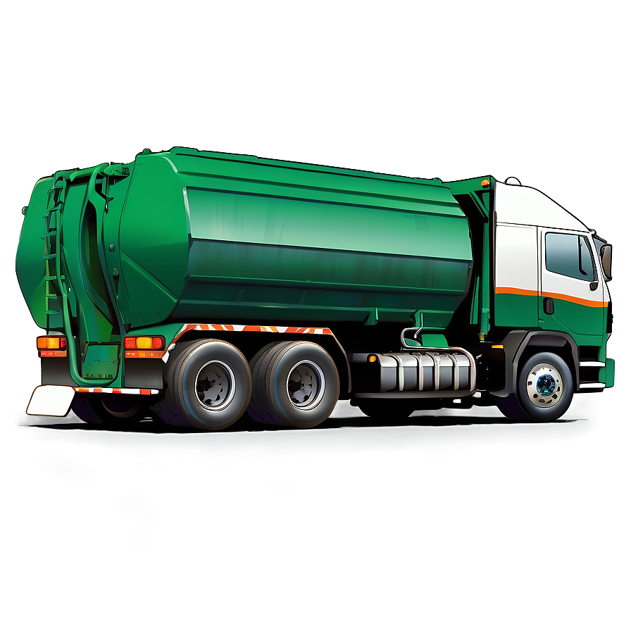 City Garbage Truck Png Tuq97 PNG image