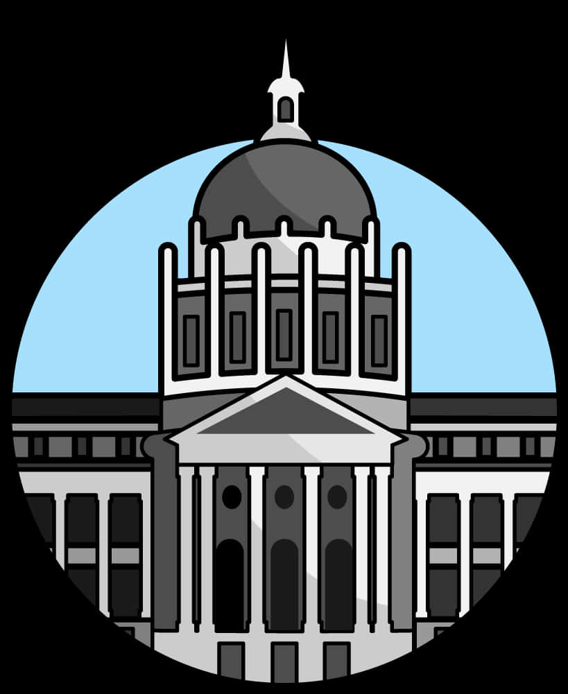 City Hall Illustration PNG image