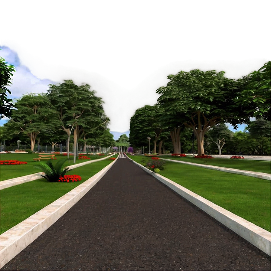 City Park Jogging Path Png Stm PNG image