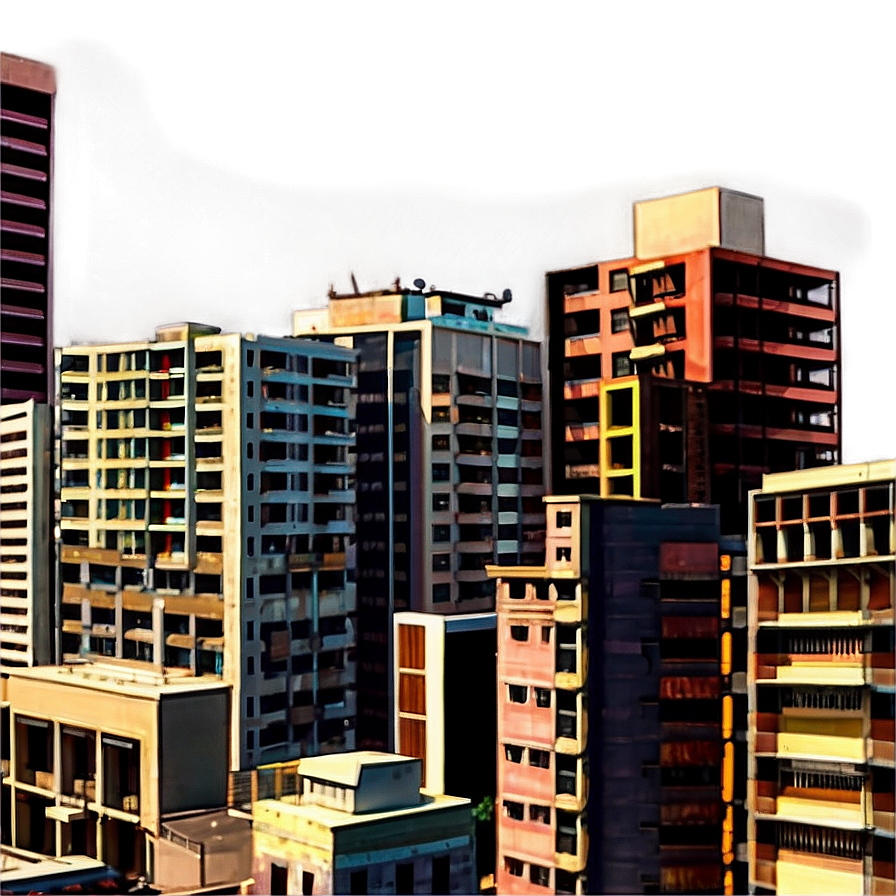 City Rooftops Png Jkm8 PNG image