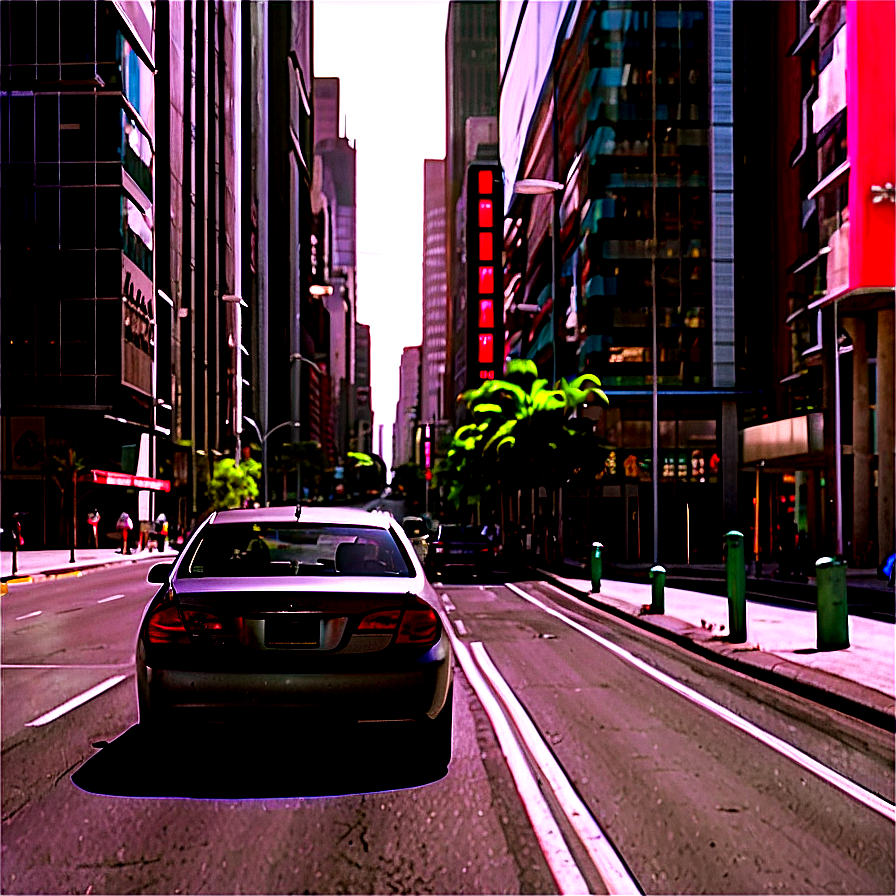 City Street Traffic Png Fiw15 PNG image