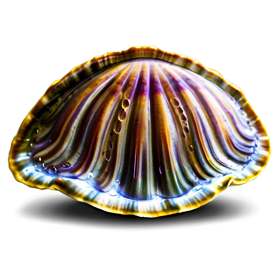 Clam With Bubbles Png 05242024 PNG image